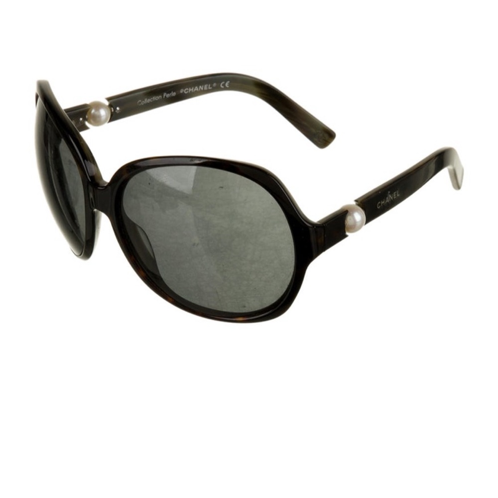 Chanel Interlocking Cc Logo Oversized Sunglasses - image 5